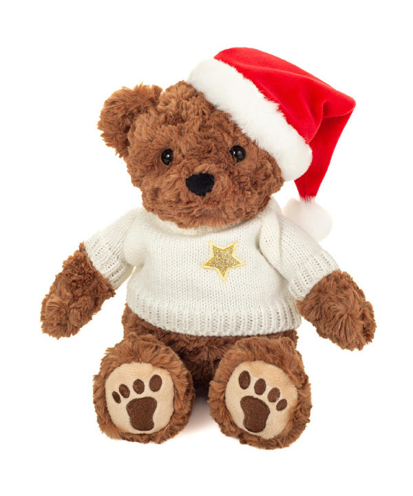 OURS DE NOEL AVEC PULLOVER