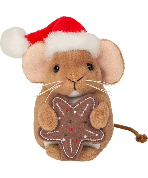 SOURIS DE NOEL AVEC BISCUIT