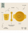 SET REPAS EN SILICONE - MR. LION