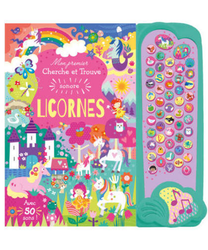 MON PREMIER CHERCHE ET TROUVE SONORE - LICORNES