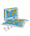 PUZZLE 100 PCS - CHERCHE ET TROUVE - PLANISPHÈRE