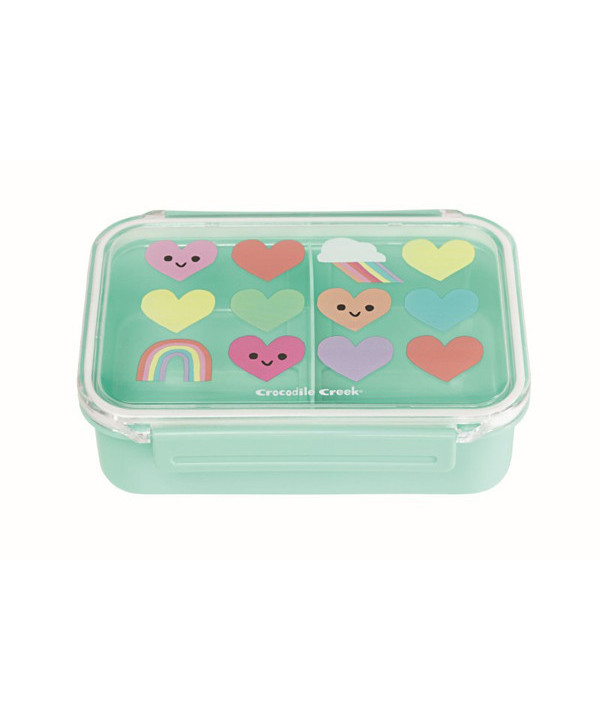 BENTO BOÎTE À TARTINES - CŒUR & ARC-EN-CIEL