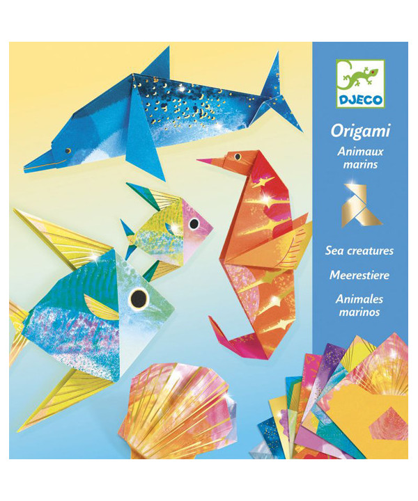 ORIGAMI - ANIMAUX MARINS