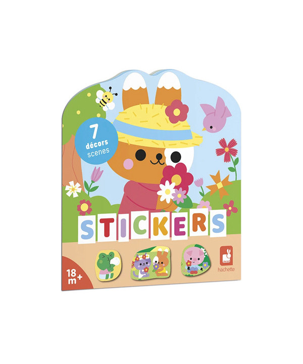 CAHIER DE STICKERS - LA CAMPAGNE