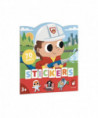 CAHIER DE STICKERS - AVENTURIERS