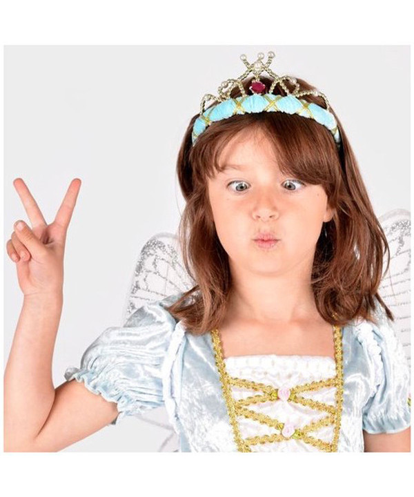 TIARA LIGHT BLUE VELVET