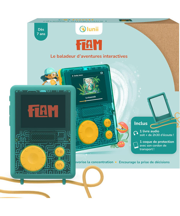PACK DUO FLAM + COQUE VERTE