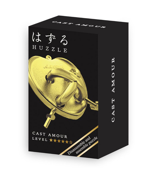 MINI HUZZLE CAST PZL - AMOUR***** (GOLD)