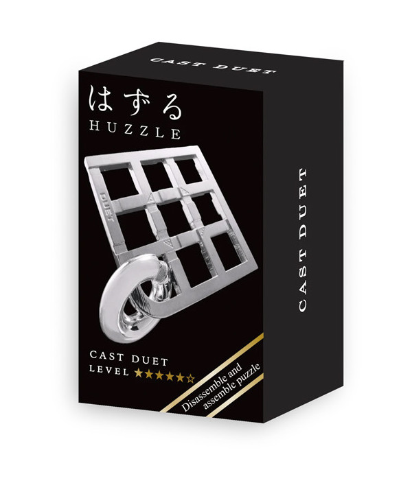 MINI HUZZLE CAST PZL - DUET***** (SILVER)