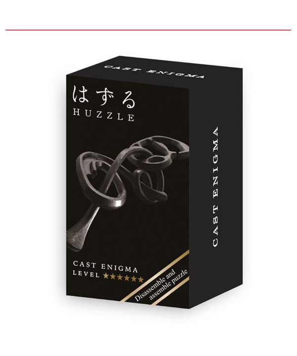 MINI HUZZLE CAST PZL - ENIGMA****** (BLACK)