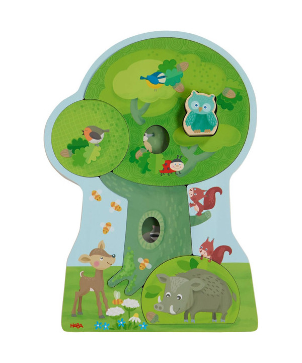 PUZZLE EN BOIS ANIMAUX DE LA FORÊT - 1