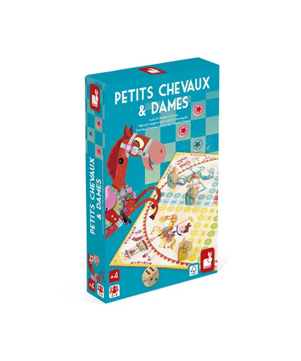 JEU DUO - PETITS CHEVAUX ET DAMES