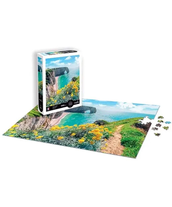 PUZZLE 1000 PCS - LES FALAISES D'ETRETAT