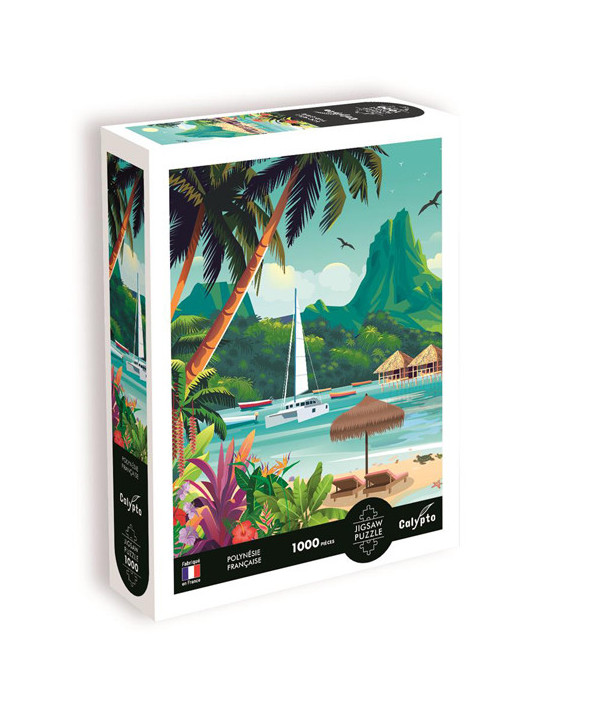 PUZZLE 1000 PCS - POLYNÉSIE FRANÇAISE