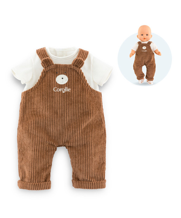VET BB36 SALOPETTE OURS & T-SHIRT PETIT EXPLORATEUR
