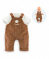 VET BB36 SALOPETTE OURS & T-SHIRT PETIT EXPLORATEUR