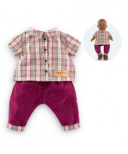 VET BB36 CHEMISE À CARREAUX & PANTALON PETIT EXPLOR