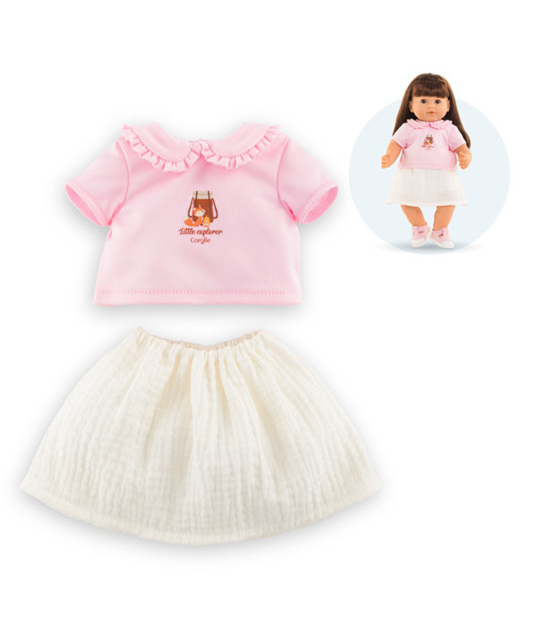 VET BB36 T-SHIRT & JUPE PETIT EXPLORATEUR