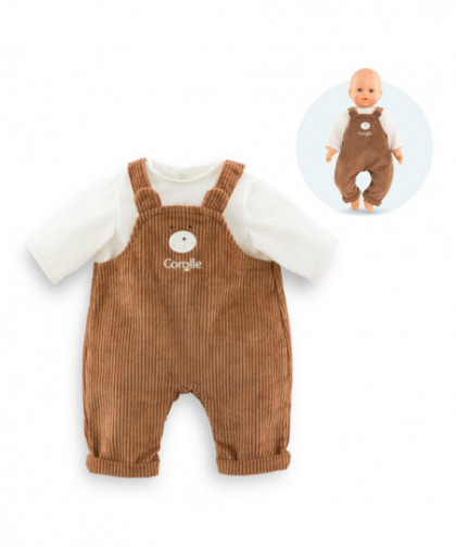 VET BB42 SALOPETTE OURS & T-SHIRT PETIT EXPLORATEUR