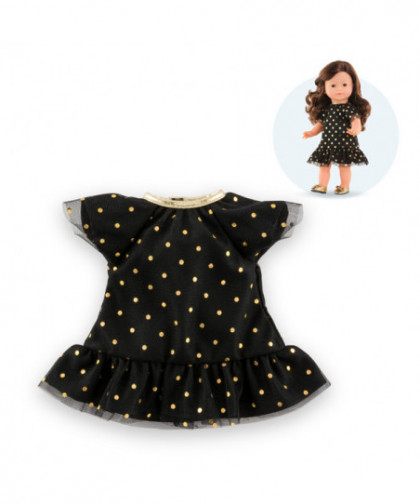 VET MC ROBE NOIRE - POIS OR