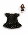 VET MC ROBE NOIRE - POIS OR