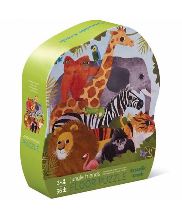 SHAPED BOX PZL. 36 PCS - AMIS DE LA JUNGLE
