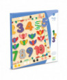 PUZZLES EDUCATIFS BOIS - PUZZLE 1 - 10