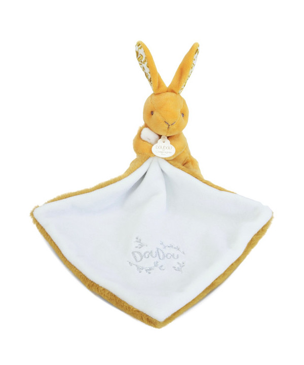 LAPIN DOUDOU - LAPIN AVEC DOUDOU - OCRE