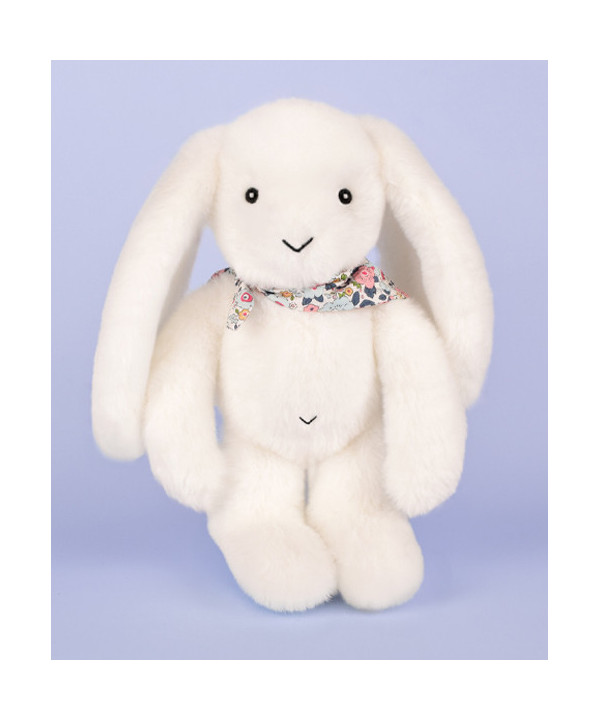 LAPIN FLEURETTE - BLANC