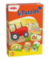 6 PREMIERS PUZZLES - FERME