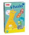 6 PREMIERS PUZZLES - ANIMAUX DE LA FAMILLE