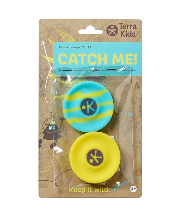 TERRA KIDS - DISQUES VOLANTS BLEU-JAUNE