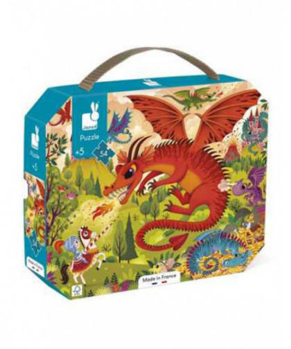 PUZZLE ROYAUME DE DRAGONS - 54 PCS