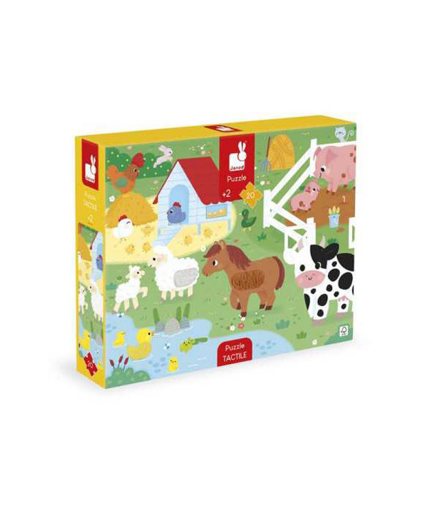 PUZZLE TACTILE FERME