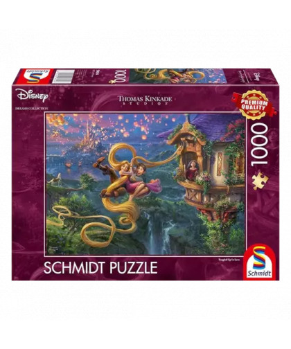 PZL DISNEY 1000PCS - RAIPONCE - A LA POURSUITE DE L'AMOUR