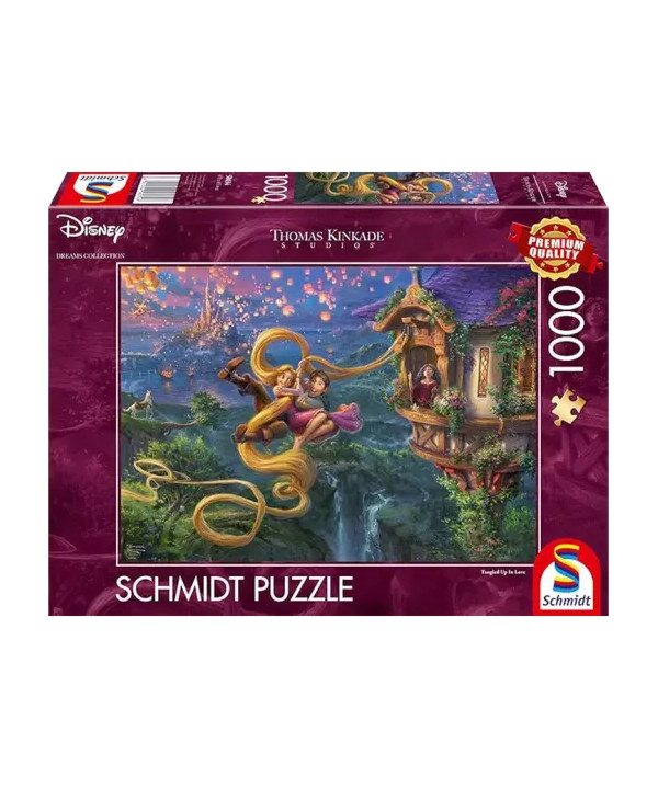 PZL DISNEY 1000PCS - RAIPONCE - A LA POURSUITE DE L'AMOUR