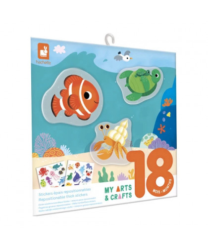 18 MOIS - STICKERS EPAIS REPOSITIONNABLES LA MER