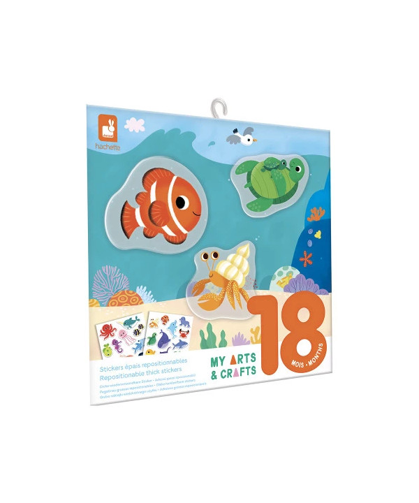 18 MOIS - STICKERS EPAIS REPOSITIONNABLES LA MER