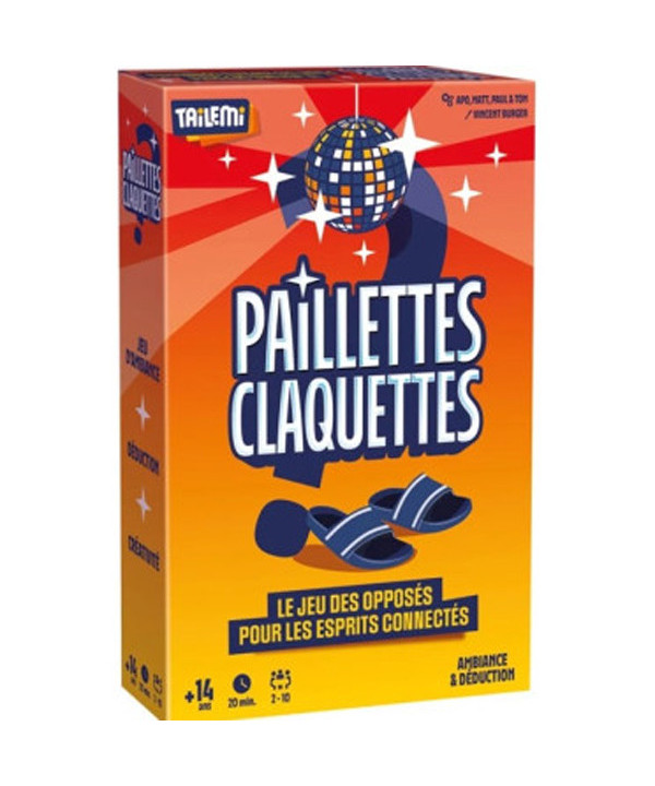 PAILLETTES CLAQUETTE
