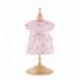 Robe rose pour poupon 36 cm