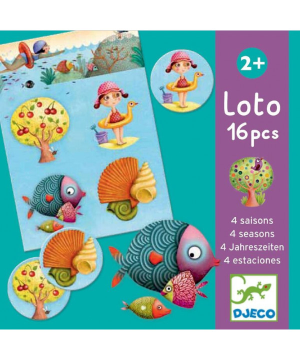 MÉMO - LOTO - DOMINO - LOTO 4 SAISONS