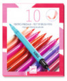 LES COULEURS DES GRANDS - 10 FEUTRES PINCEAUX - SWEET