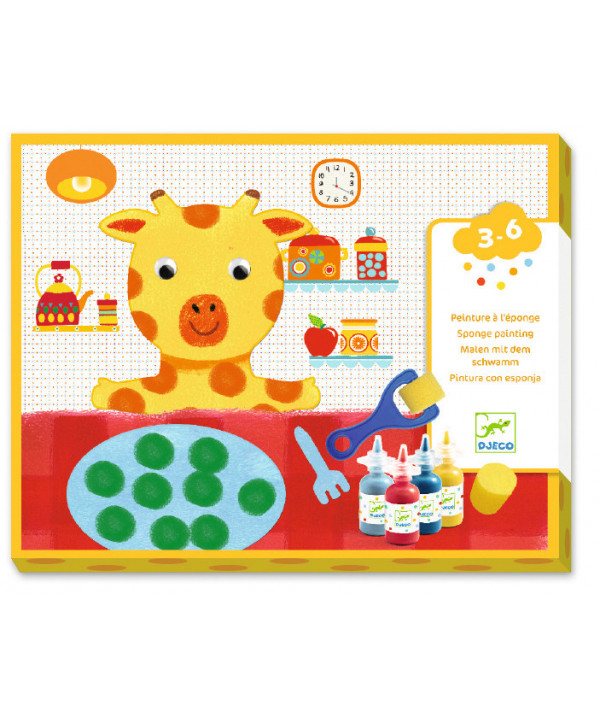 PEINTURE POUR LES PETITS - LES AVENTURES DES DOUDOUS