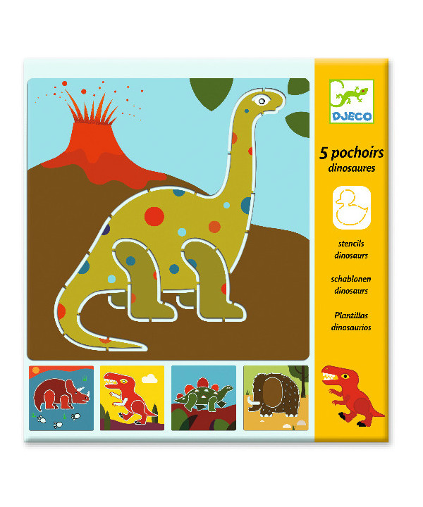 POCHOIRS - DINOSAURES