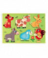 PUZZLES BOIS - COUCOU-COW