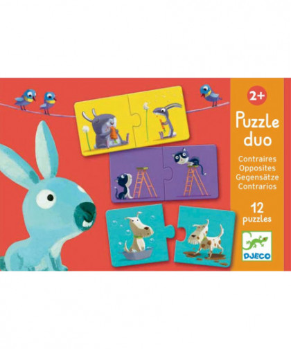 PUZZLES DUO-TRIO - PUZZLE DUO CONTRAIRES