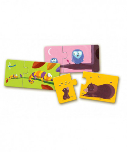 PUZZLES DUO-TRIO - PUZZLE DUO MAMAN ET BÉBÉ