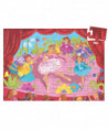 PUZZLES SILHOUETTES - LA BALLERINE À LA FLEUR - 36 PC