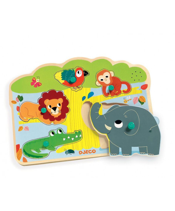 PUZZLES SONORES BOIS - BAOBAB