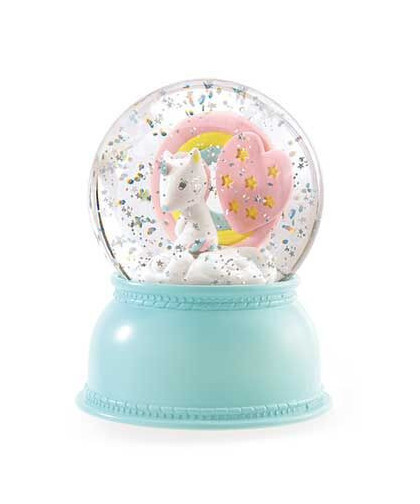 VEILLEUSES BOULE À NEIGE - LICORNE